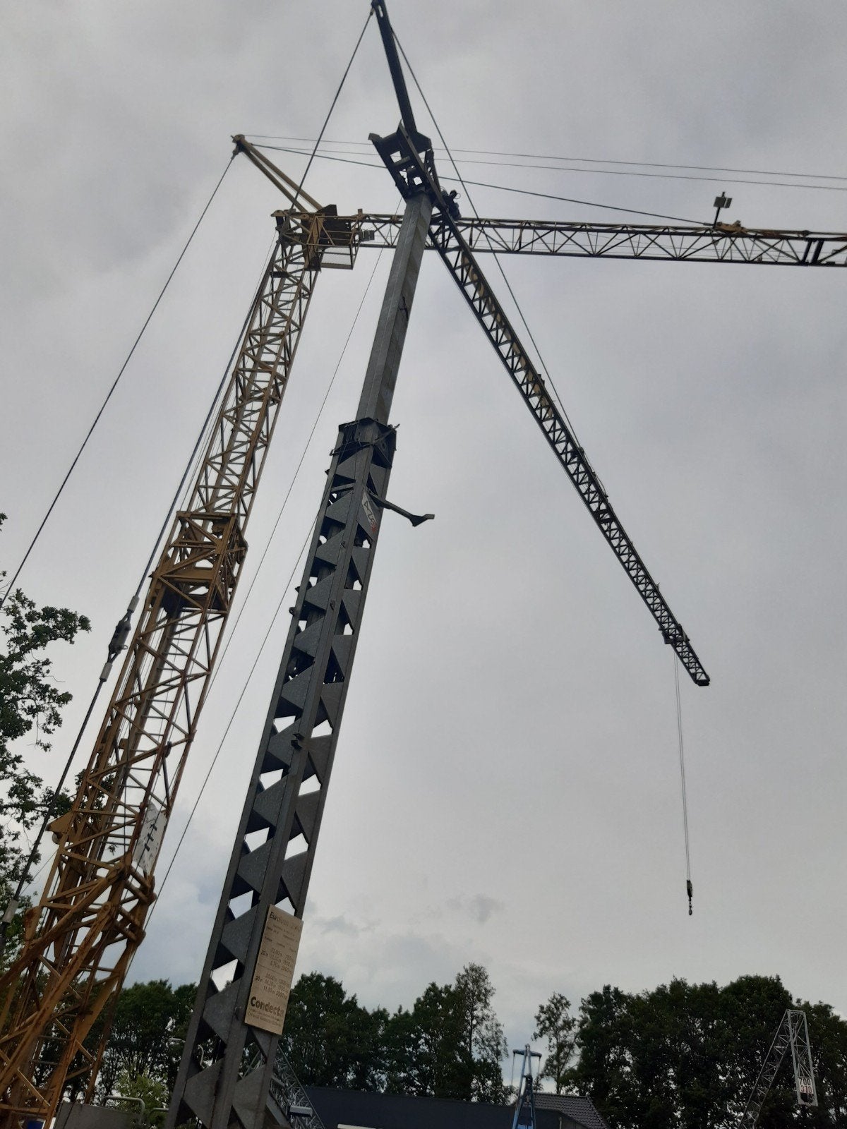 bouwkraan torenkraan hijskraan, Ophalen, Hijswerktuig
