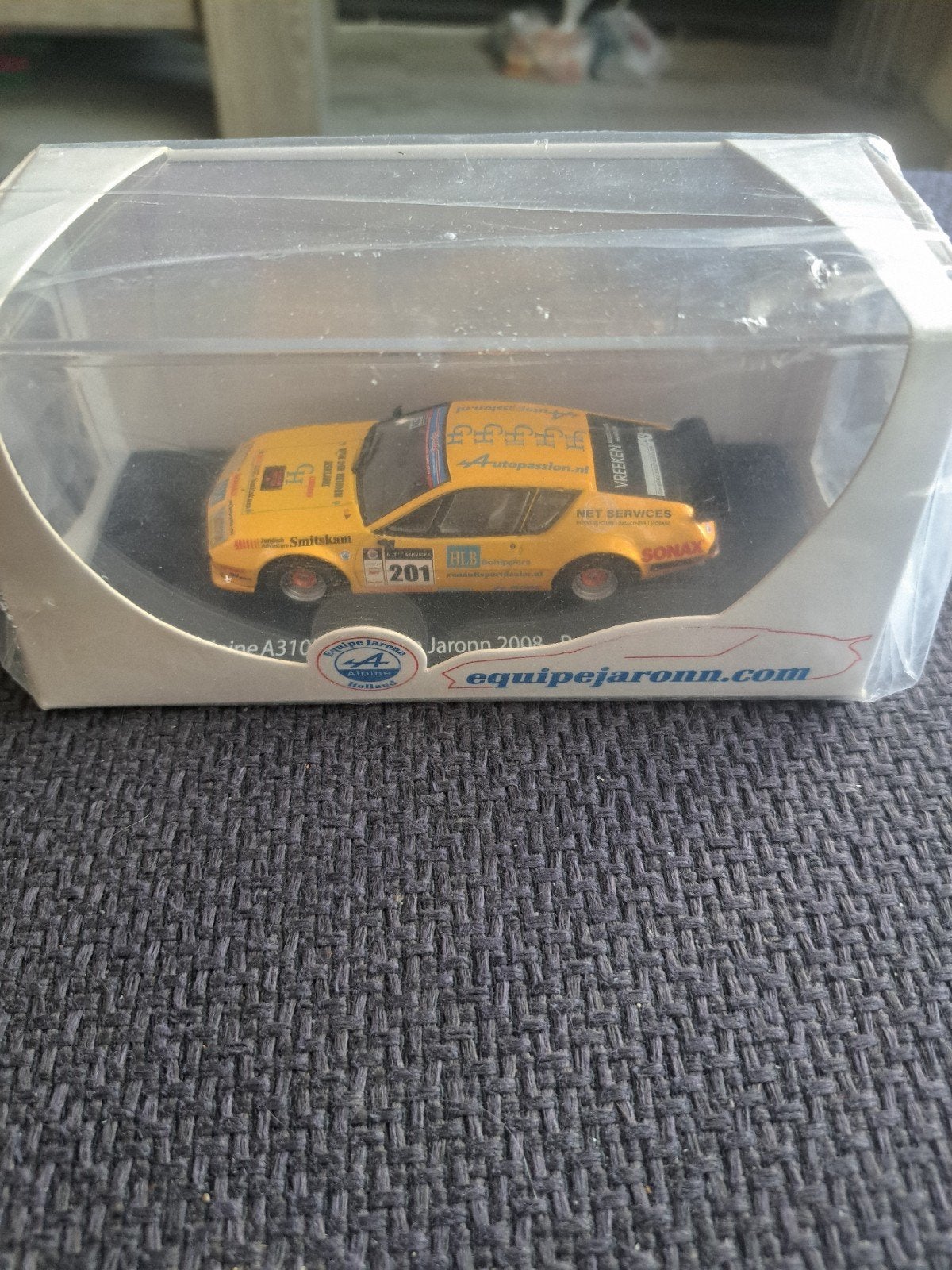 eligor model alpine a310 v6 equipe jarron-2008, Overige merken, Gebruikt, Auto, Frankrijk/china