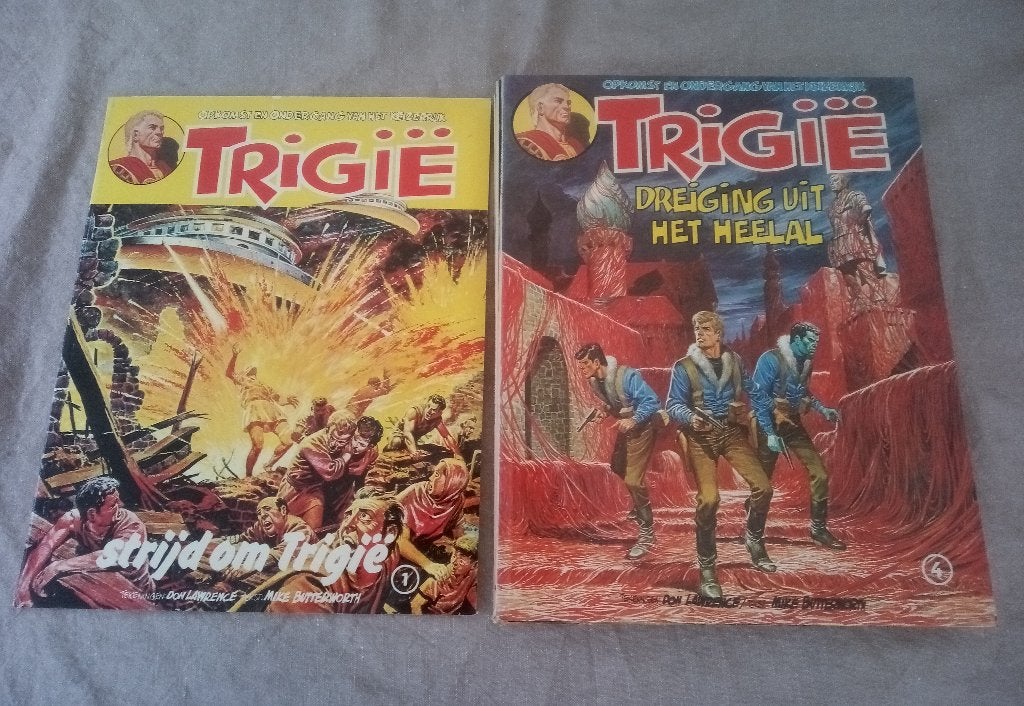 Stripboek Trigië, Eén stripboek, Ophalen of Verzenden, Zo goed als nieuw