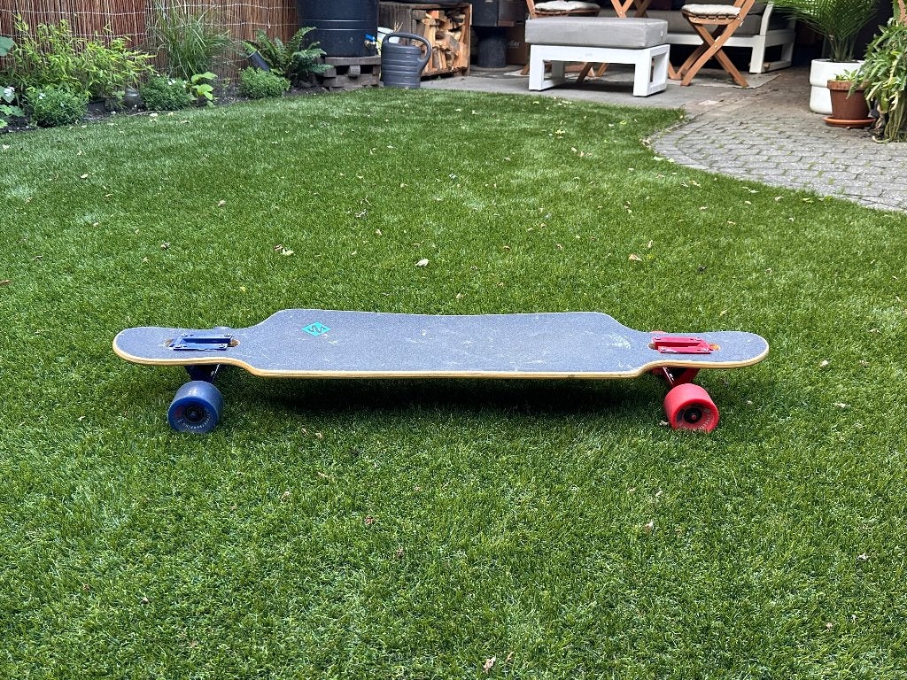 Longboard skateboard 70 mm wielen, Ophalen, Gebruikt, Overige typen, Longboard