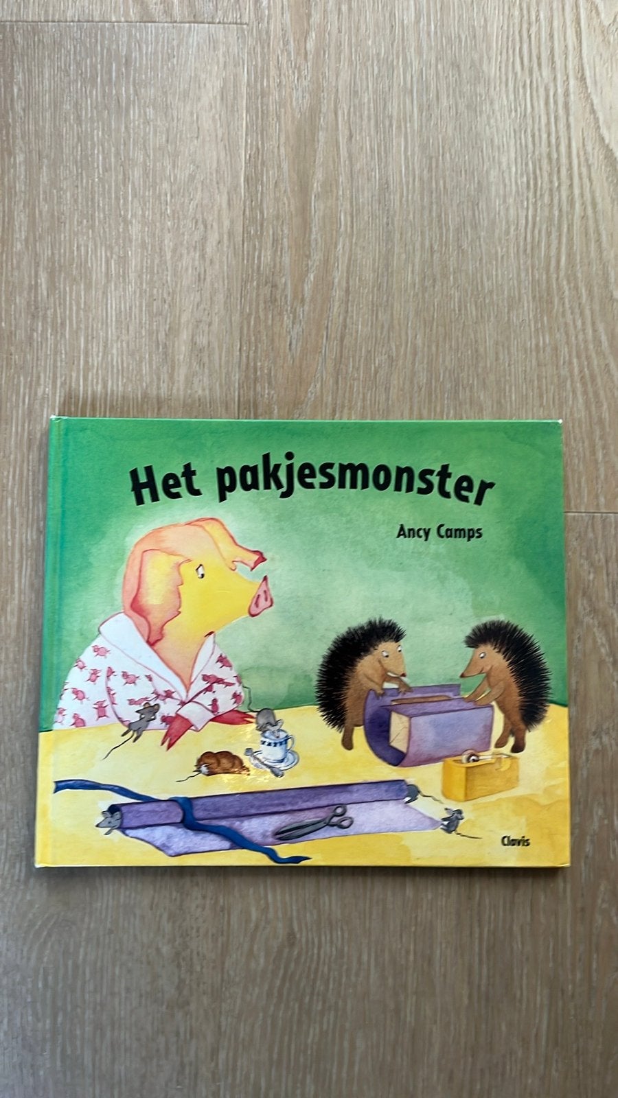 Het Pakjesmonster - Ancy Camps (Kinderboek), Ophalen of Verzenden, Zo goed als nieuw, Fictie algemeen