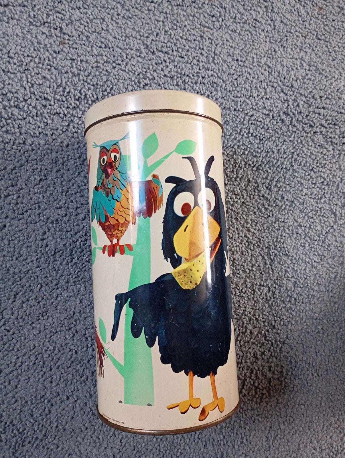 Vintage Fabeltjeskrant Blik Beschuit Bolletje, Antiek en Kunst, Ophalen of Verzenden
