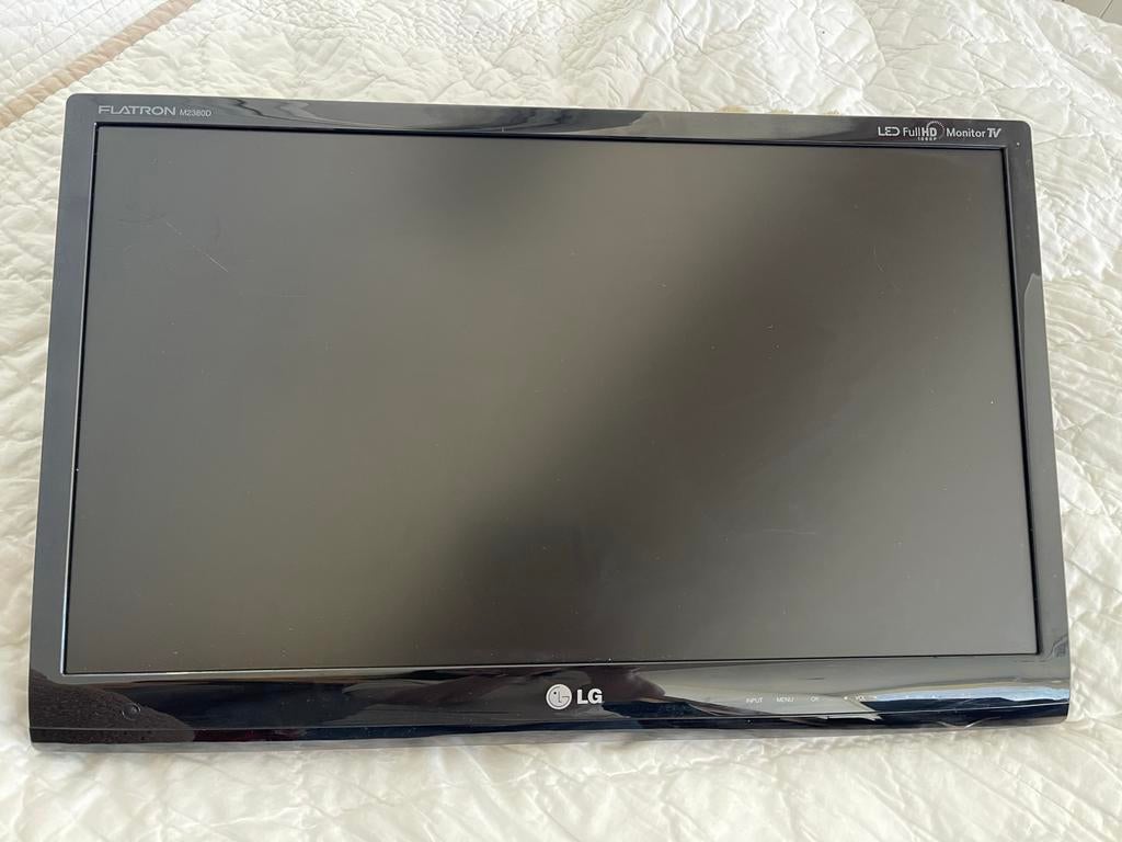 LG Flatron M2380D LED Full HD Monitor TV 23 inch, Ophalen, 50 Hz, 40 tot 60 cm, LG