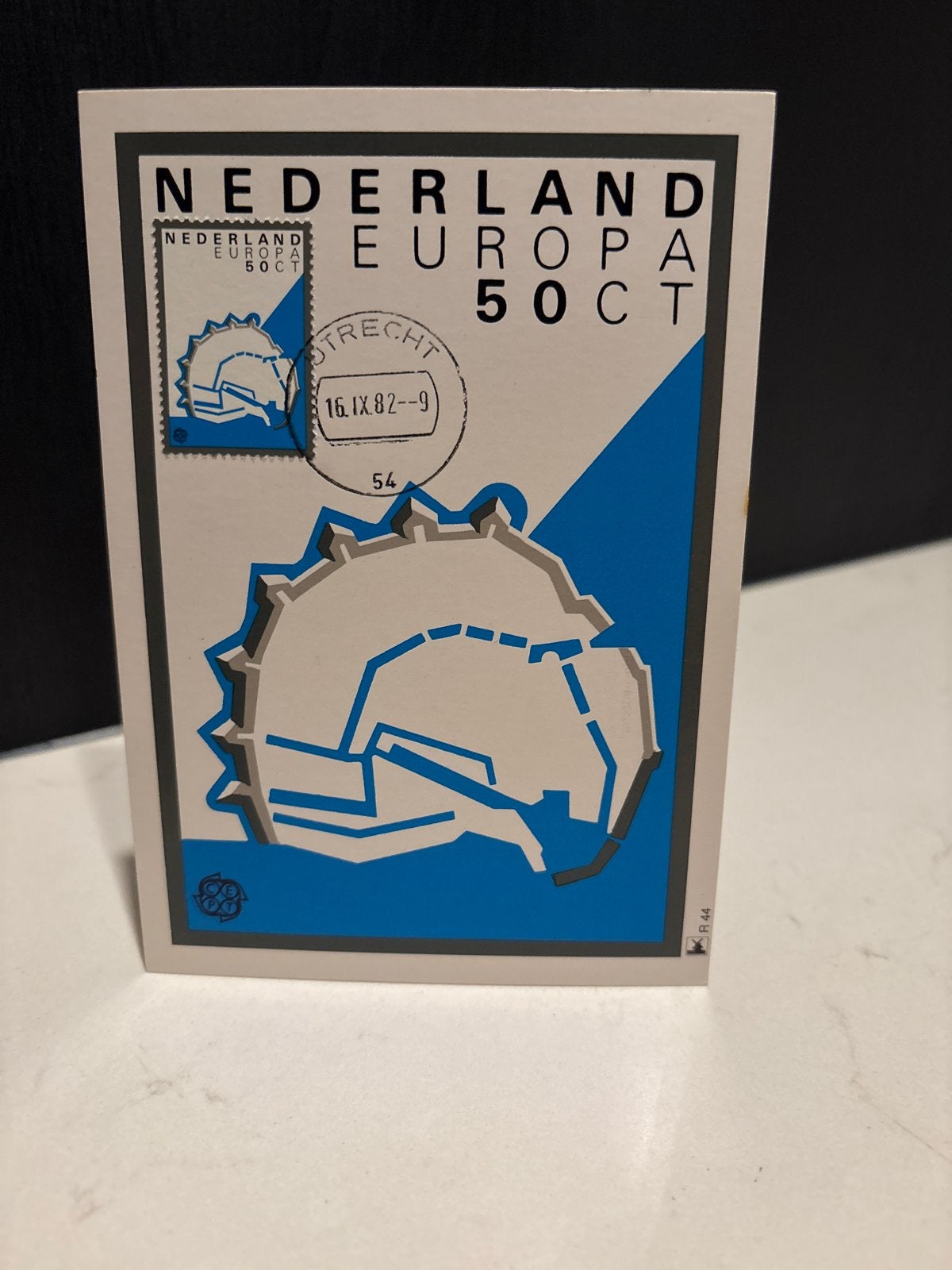 Europa-Cept Ansichtkaart Utrecht 1982, Verzamelen, Ophalen of Verzenden, 1980 tot heden, Ongelopen, Utrecht