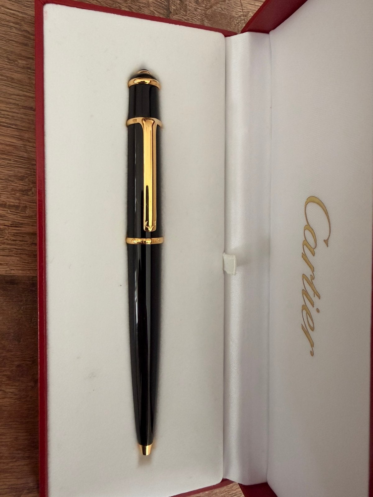 Cartier stylo billie diablo Pen, Gold finish, Overige merken, Balpen, Nieuw, Met doosje