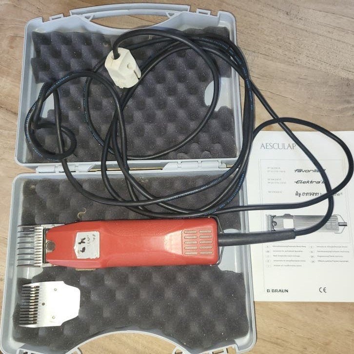 Aesculap Favorita II honden trimmer, scheren, Dieren en Toebehoren, Ophalen of Verzenden, Gebruikt