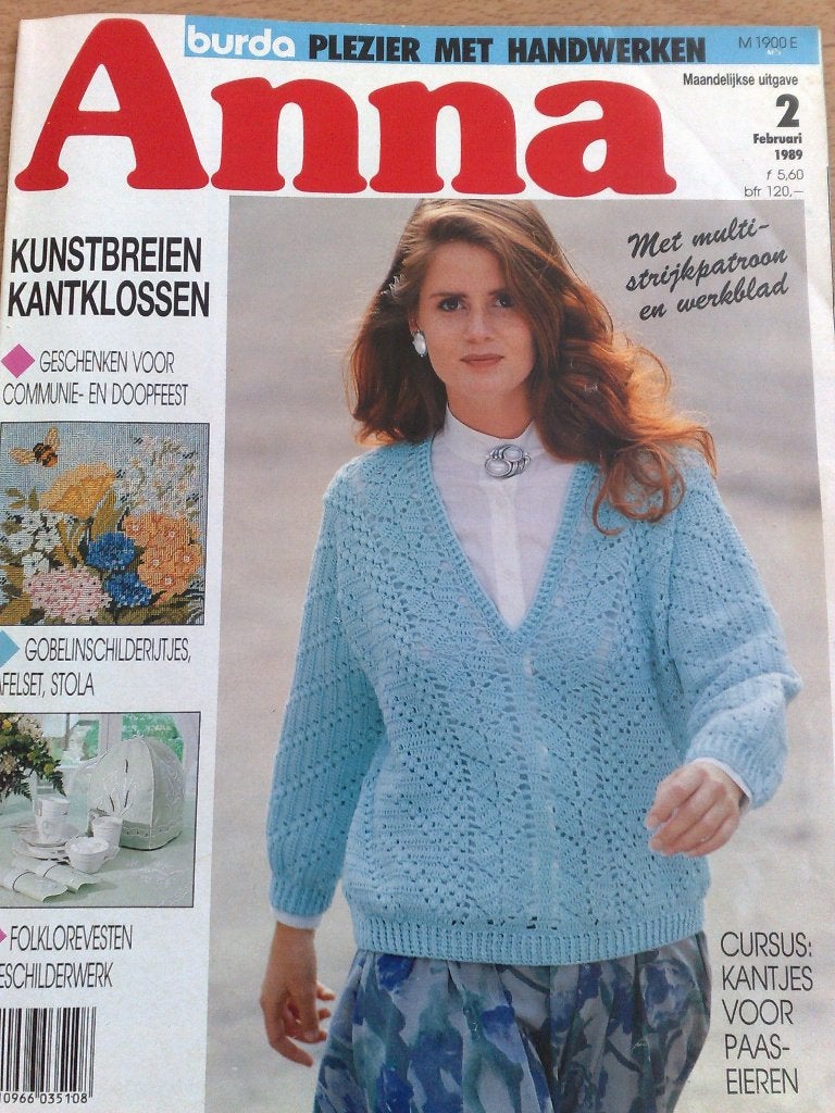 17 x Anna Burda van van 1989 1990 1992 1993 1994 , €1. p/st, Verzenden, Breien of Haken, Patroon of Boek