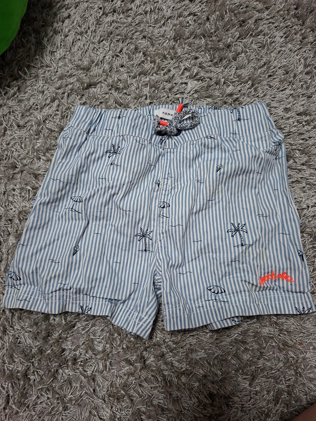 Zwemshortje van Name it, maat 98/104, Kinderen en Baby's, Kinderkleding | Kinder-zwemkleding, Gebruikt, Maat 98, Verzenden, Zwembroek
