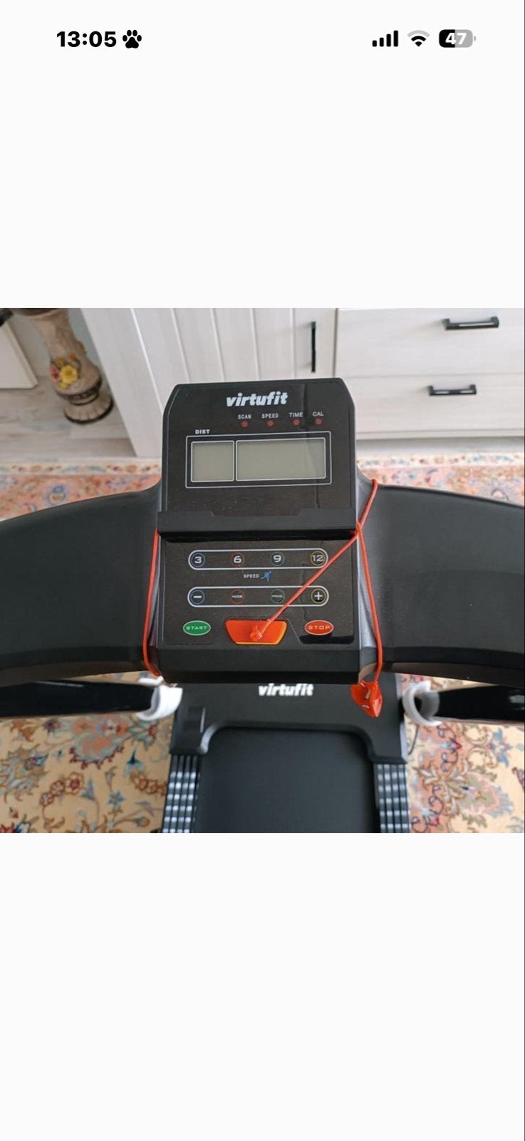 VirtuFit opvouwbare loopband - Compact en efficiënt, Ophalen, Gebruikt, Metaal, Loopband
