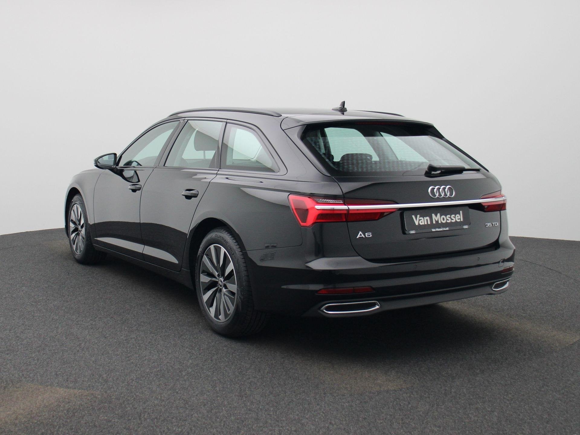 Audi A6 Avant 35 TDI Business edition AUTOMAAT | LEDER | NAV, Auto's, 12 maanden, Stof, Gebruikt, Euro 6