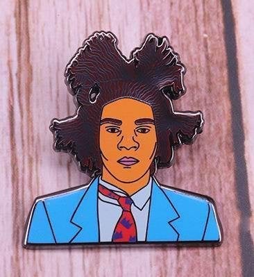 mooi Jean-Michel Basquiat Kunst Enamel Pin Broche, Verzenden, Nieuw, Transport