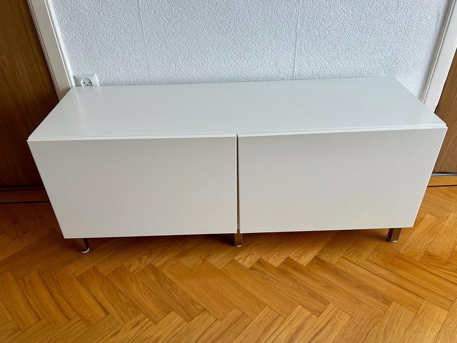 Ikea tv kast Besta Tofta, Ophalen, Gebruikt, 100 tot 150 cm, Minder dan 100 cm