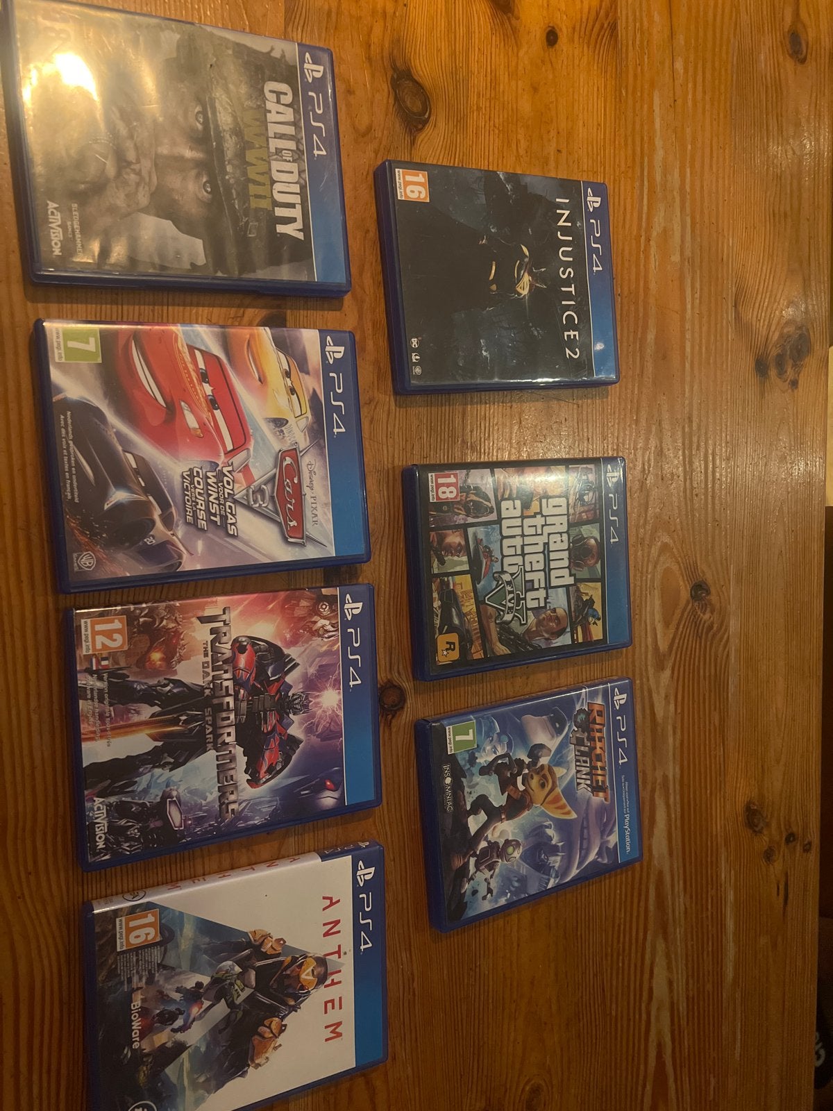 PS4 Games: Call of Duty, Injustice 2, GTA V, Cars 3, Ratchet, Ophalen, Gebruikt, Vanaf 18 jaar, Shooter