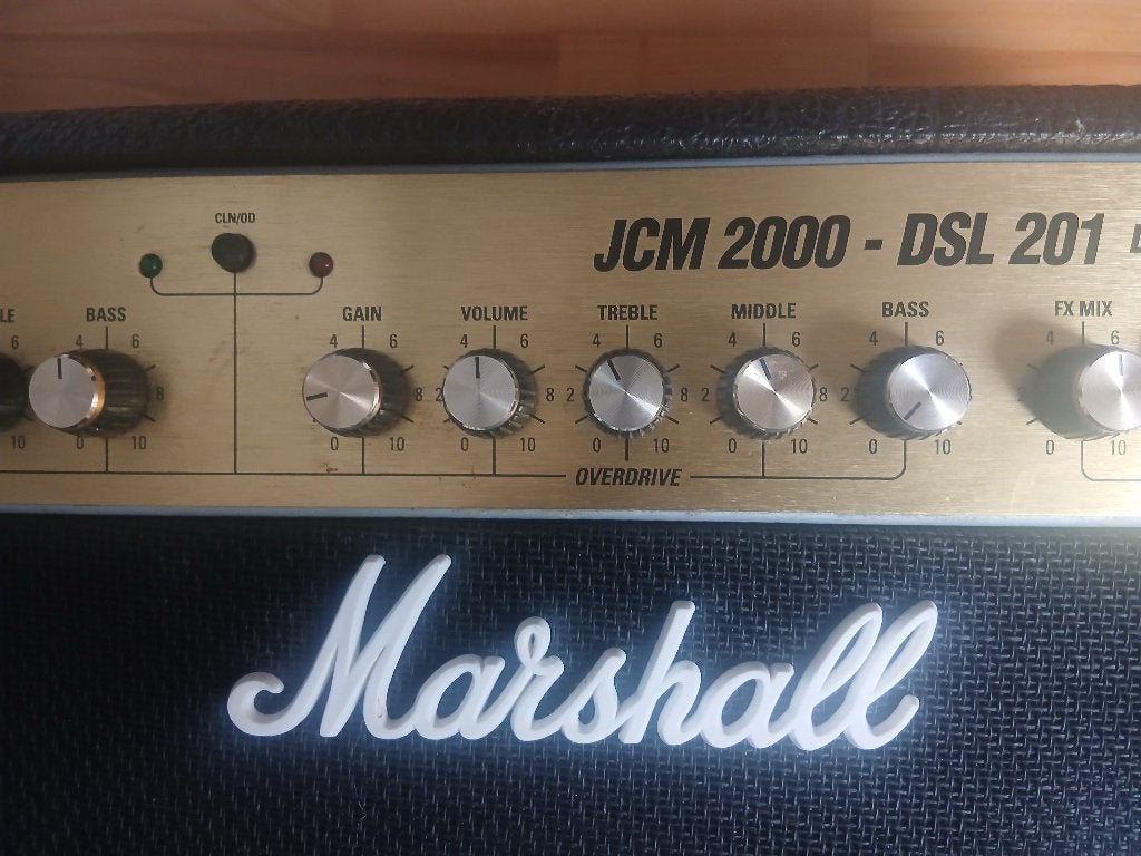 Marshall JCM 2000 DSL 201 model 20watt 1x12 Tube Amplifier, Minder dan 60 watt, Ophalen, Overige merken, Gebruikt