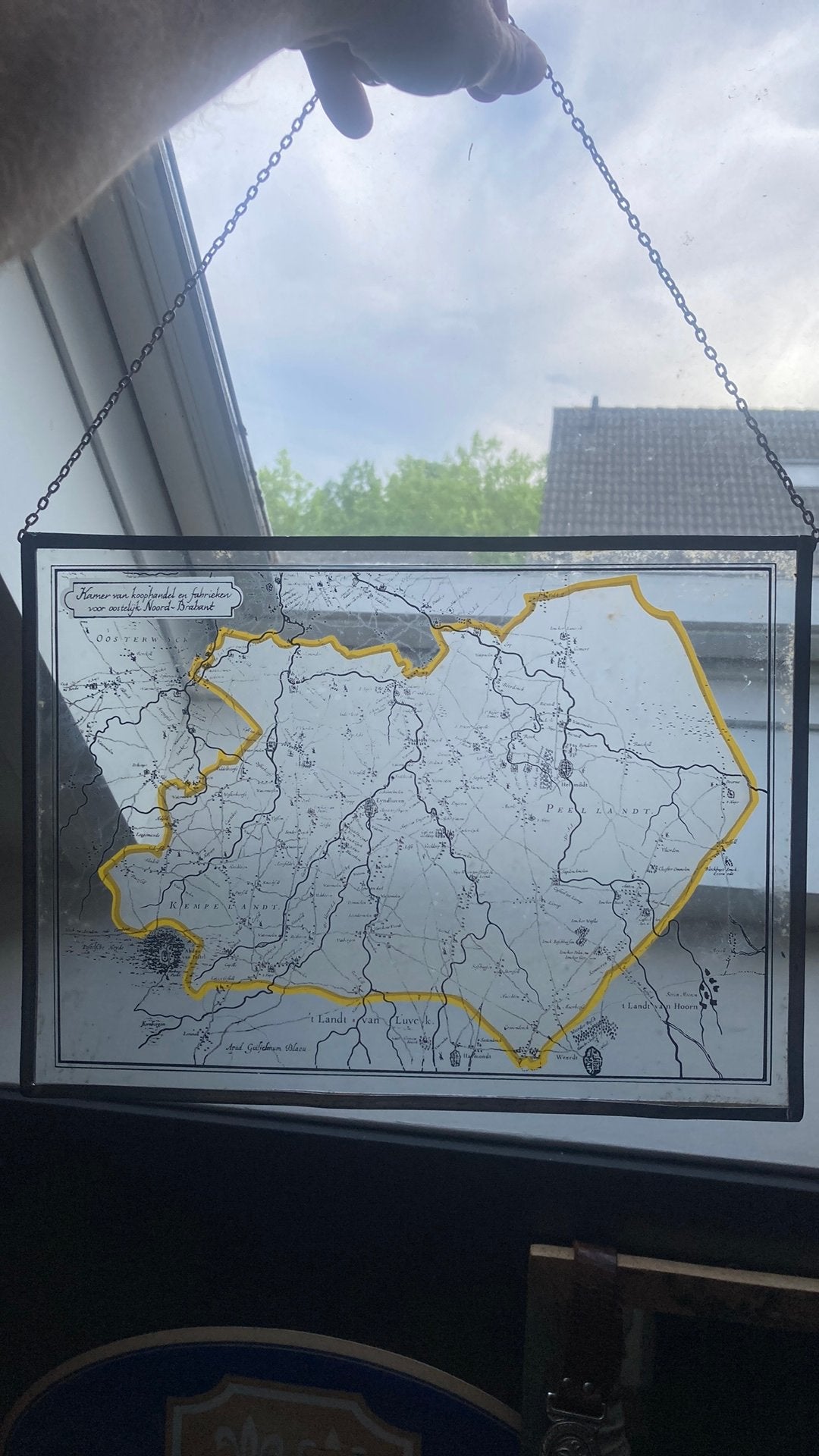 Glas in lood hanger - KvK Oostelijk Noord-Brabant, Ophalen of Verzenden