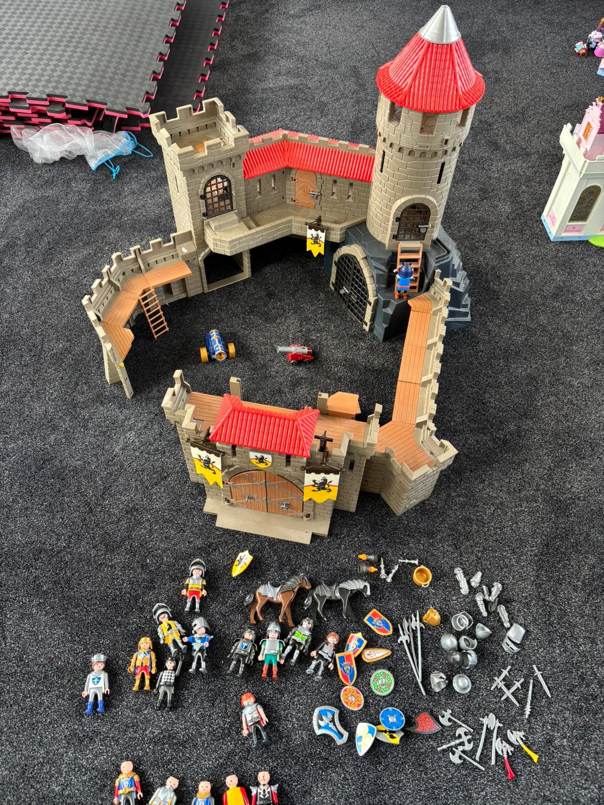 Playmobil Kasteel van de Leeuwenridders 4865, Ophalen, Gebruikt