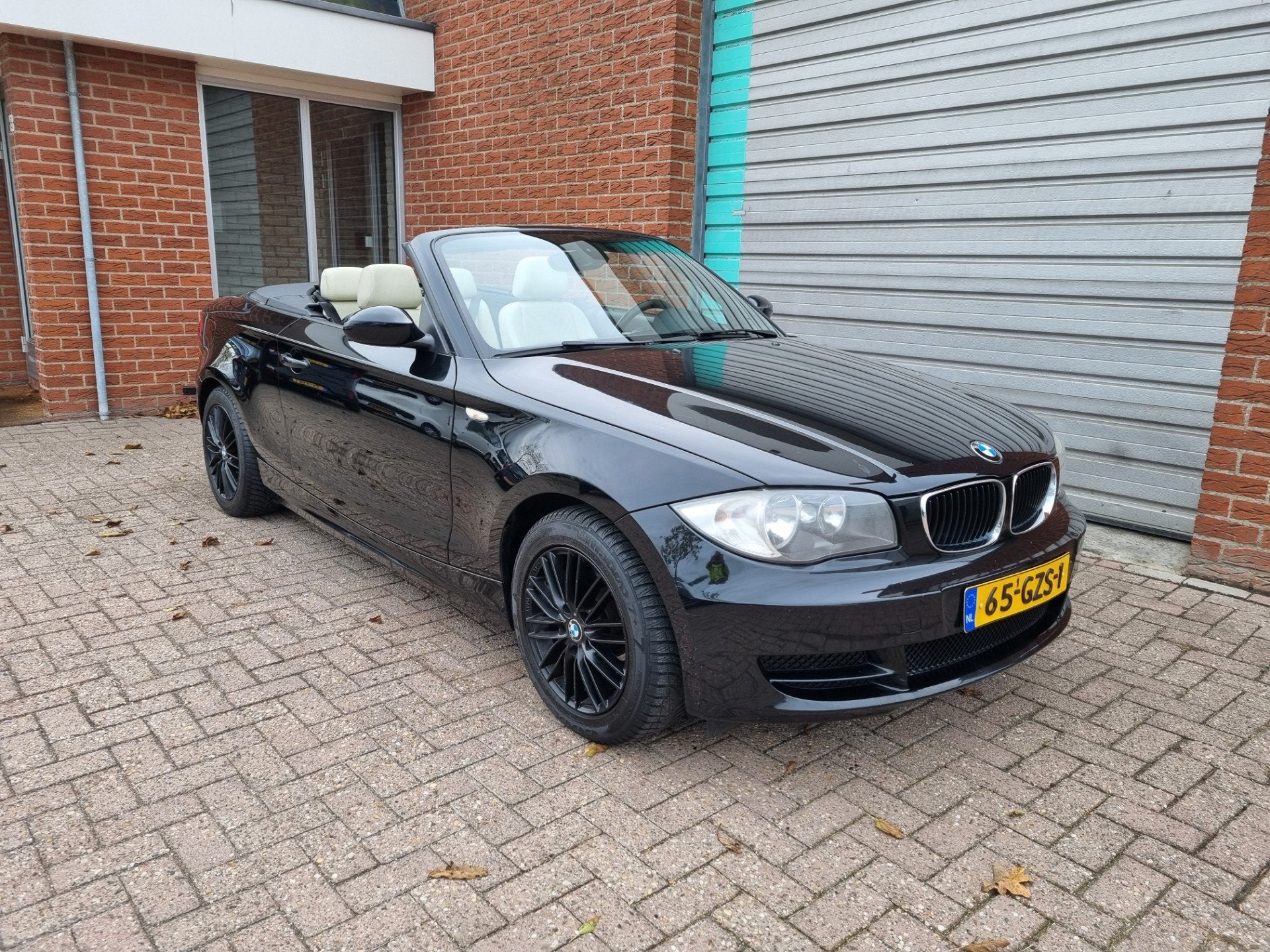 BMW 1-serie Cabrio 118i Bj:2008 NAP!, 1-Serie, Achterwielaandrijving, Cabriolet, Zwart