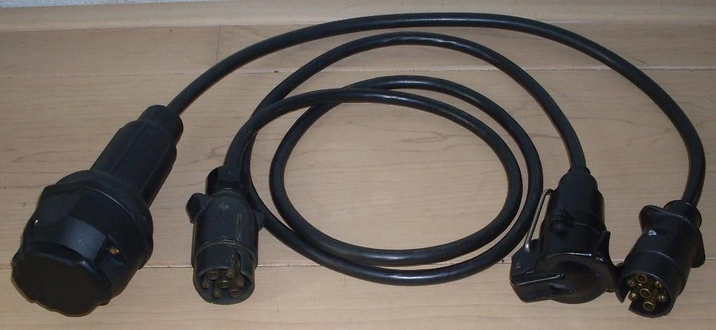 Aanhanger/ Caravan verleng- en verloopkabel, Ophalen