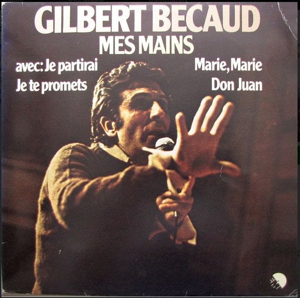 LP - Gilbert Bécaud ‎– Mes Mains, Ophalen of Verzenden, Gebruikt, 12 inch
