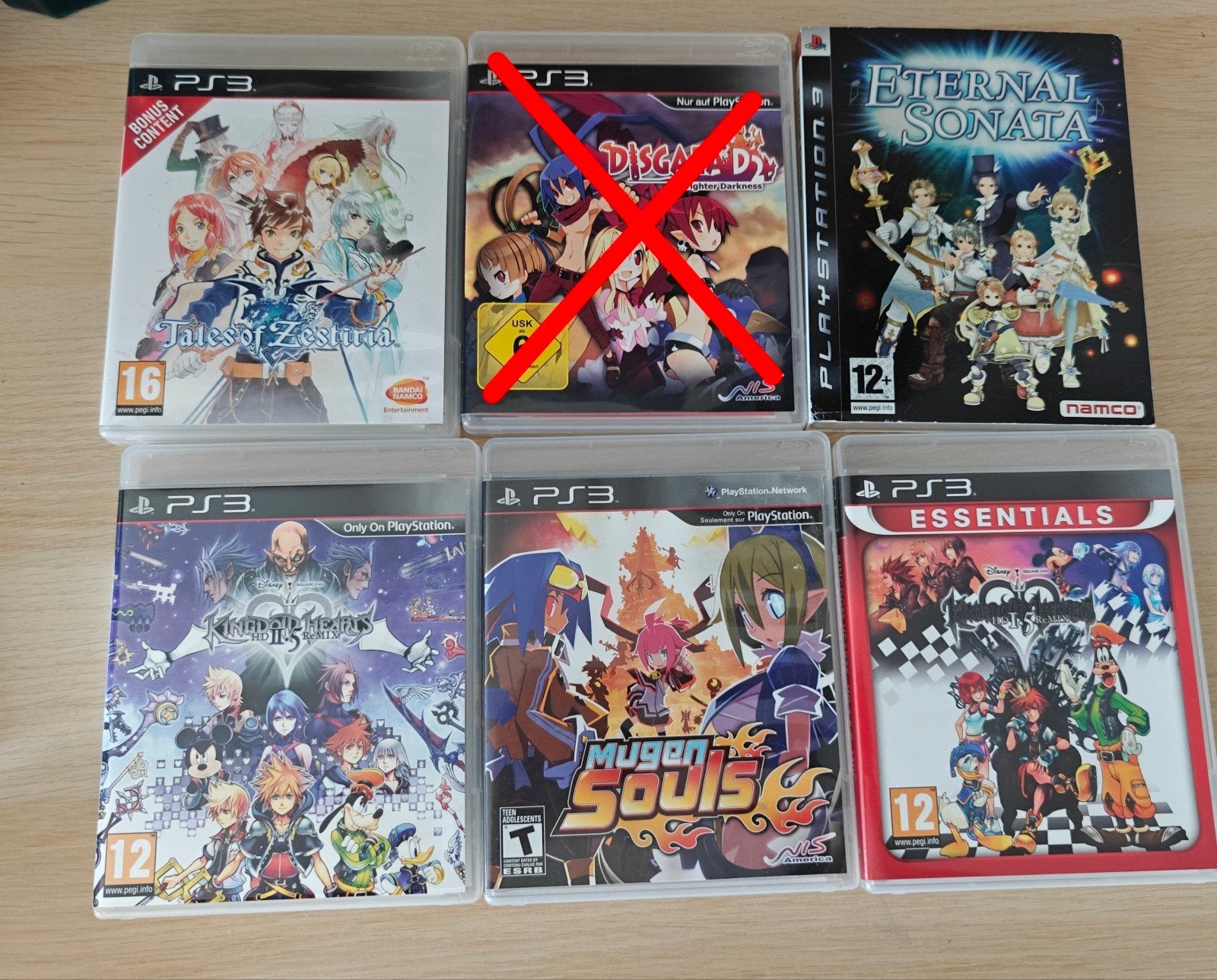 PS3 RPG Games: Final Fantasy, Disgaea, Gebruikt, 1 speler, Ophalen of Verzenden, Role Playing Game (Rpg)