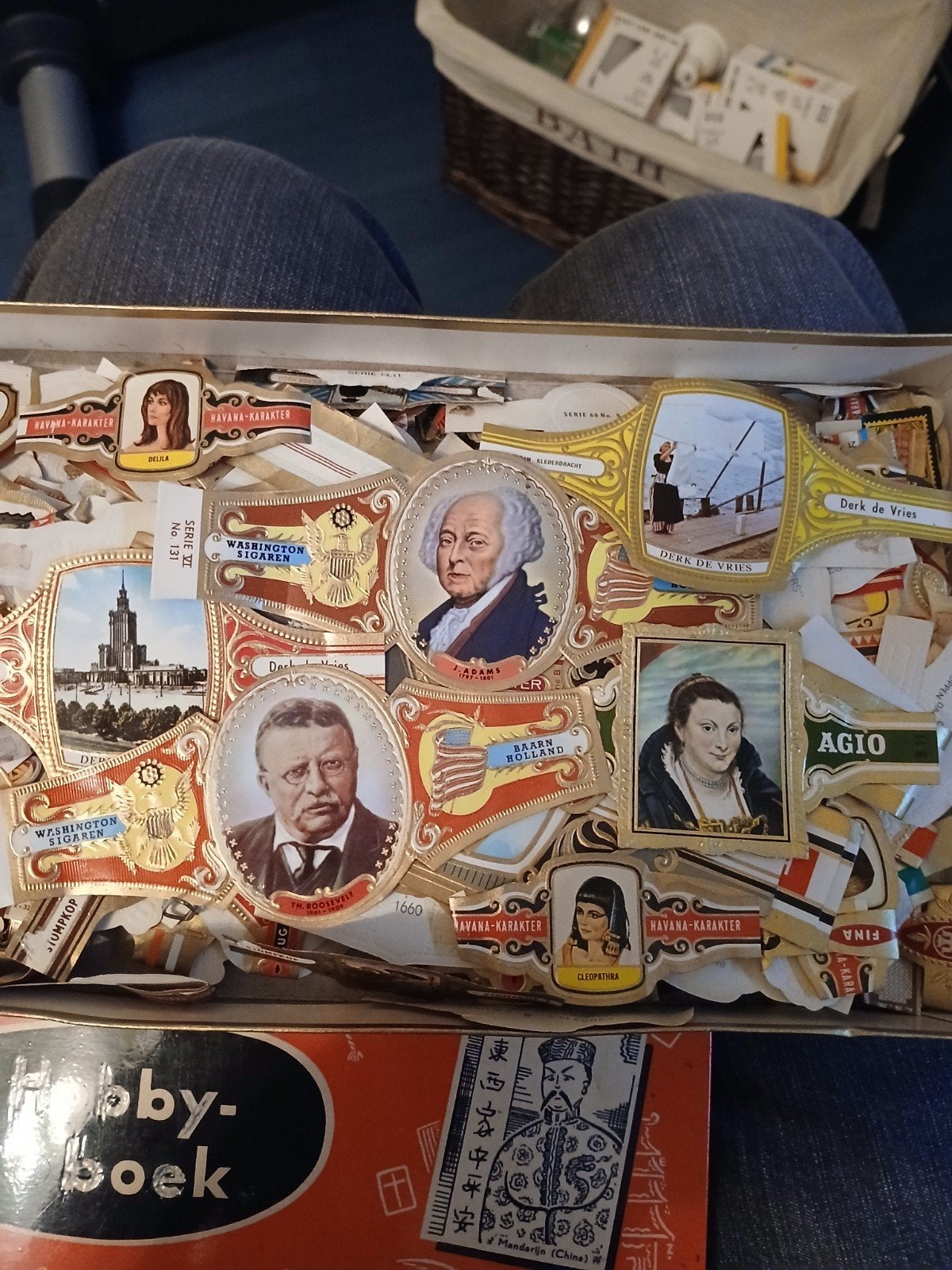 Sigarenbandjes uit de jaren  60, Verzamelen, Ophalen of Verzenden, Gebruikt, Sigarenbandjes