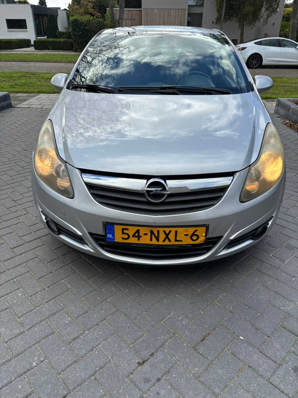 Opel Corsa 1.3 Cdti 70KW 3D 2010 Grijs, Auto's, Voorwielaandrijving, 1063 kg, Origineel Nederlands, Particulier