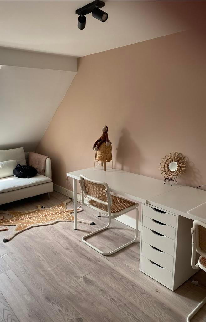 Ikea Lagkapten bureaublad (2x) met pootjes, Ophalen