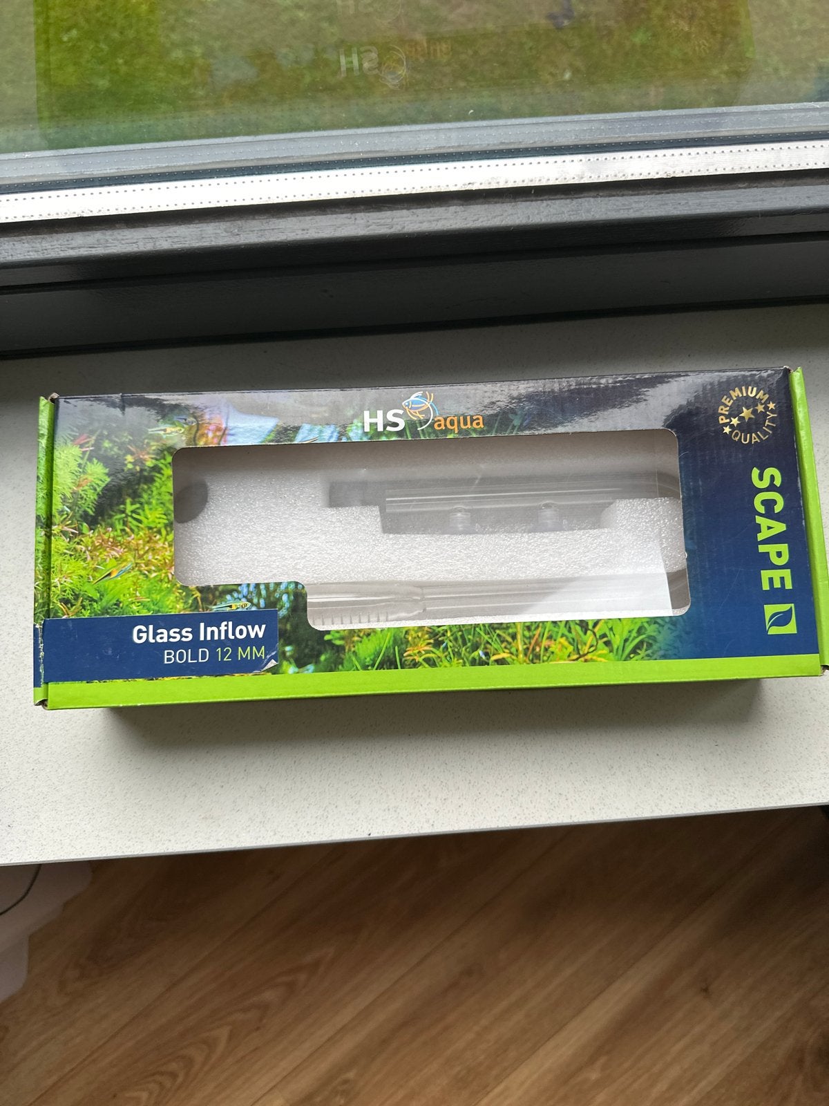 Glazen filter buis aquarium, Dieren en Toebehoren, Vissen | Aquaria en Toebehoren, Ophalen, Nieuw, Filter, HS Aqua