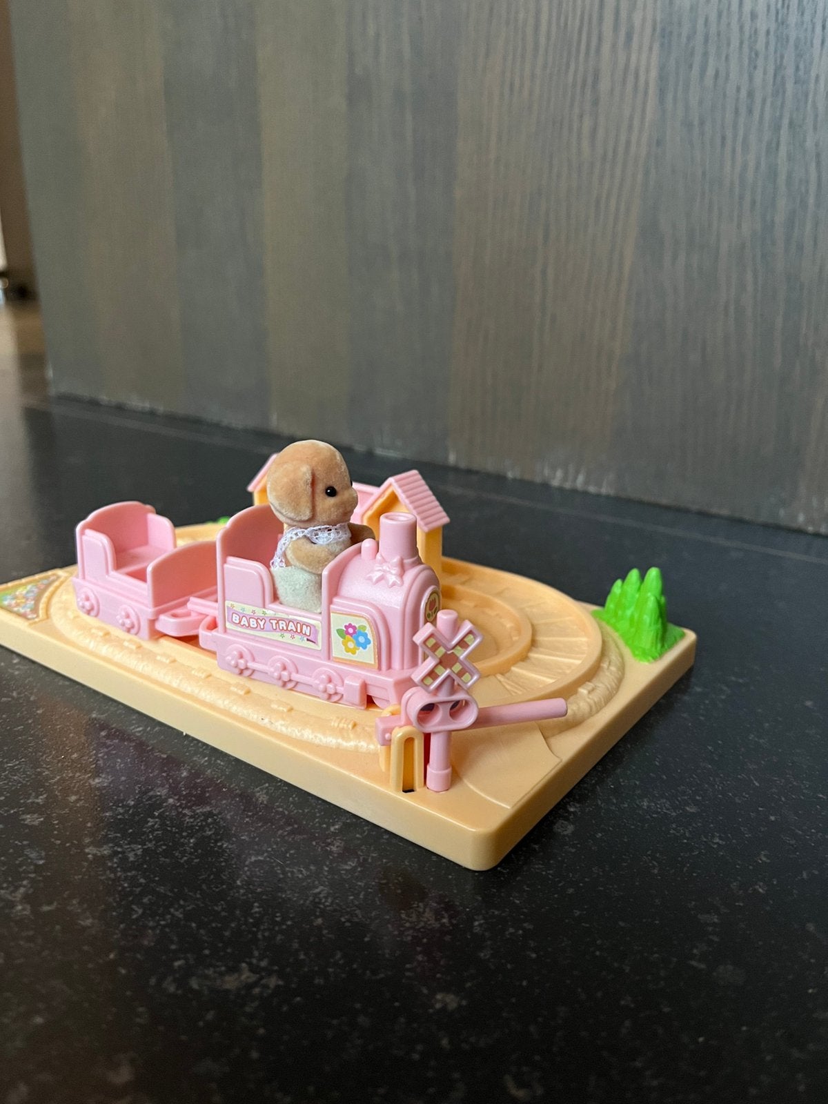 Sylvanian familie family baby choo-choo trein 5320, Ophalen of Verzenden, Gebruikt, Gebruiksvoorwerp