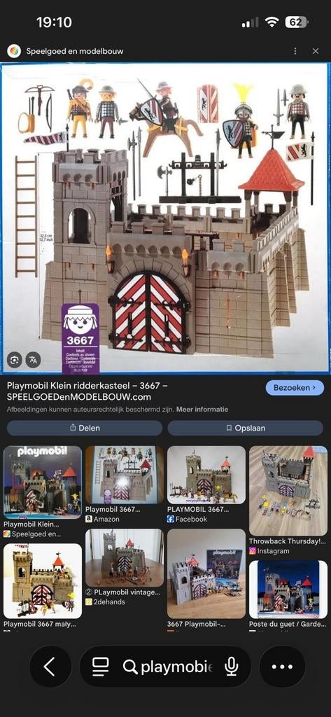 Play mobile kasteel 3667, Ophalen of Verzenden
