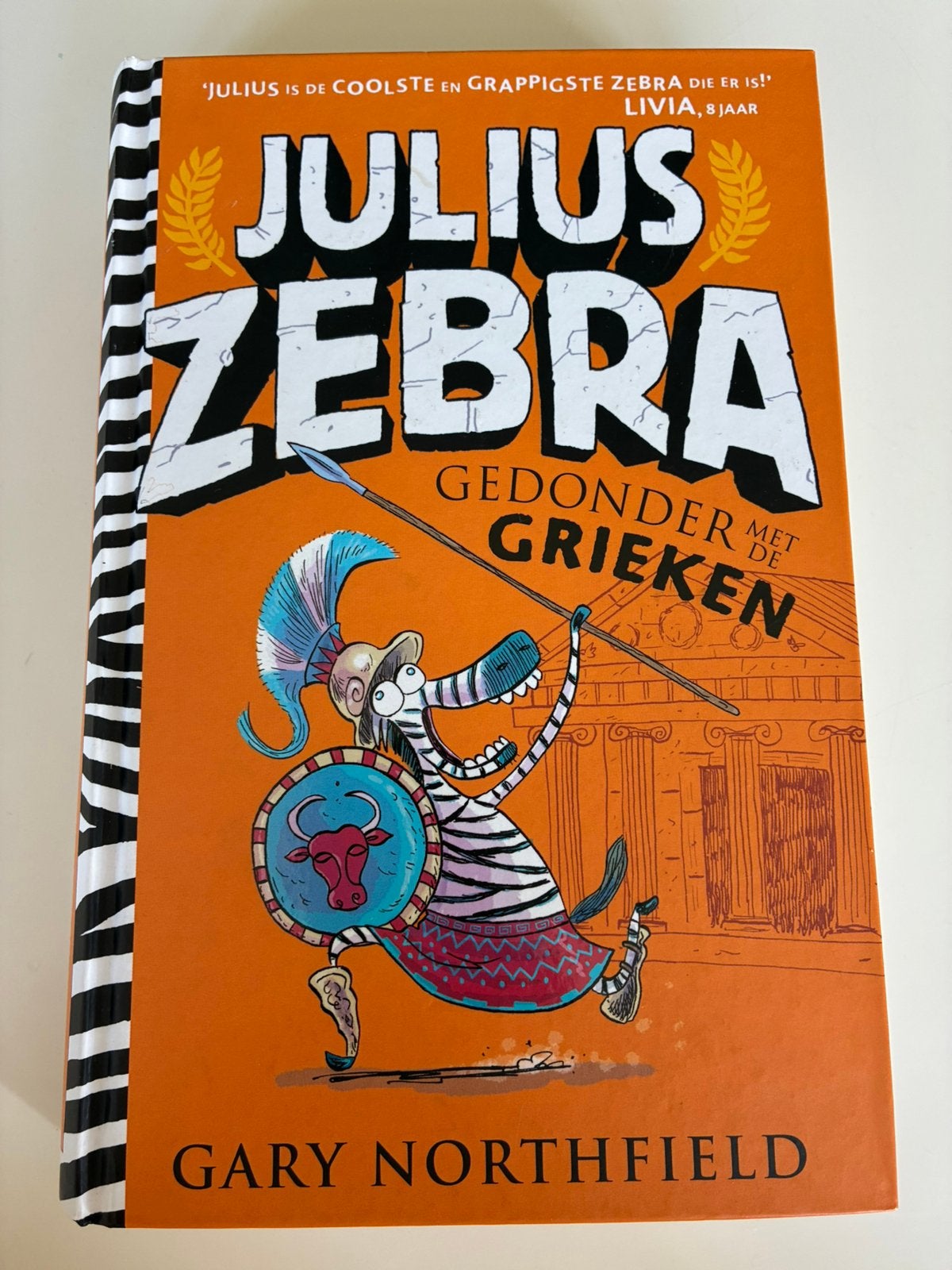 Julius Zebra | Gary Northfield - Gedonder met de Grieken, Ophalen of Verzenden, Zo goed als nieuw, Fictie, Gary Northfield