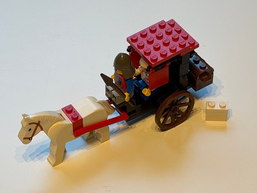 LEGO - Set 6023 - Castle - Maiden's Cart, Kinderen en Baby's, Speelgoed | Duplo en Lego, Lego, Compleet, Ophalen of Verzenden