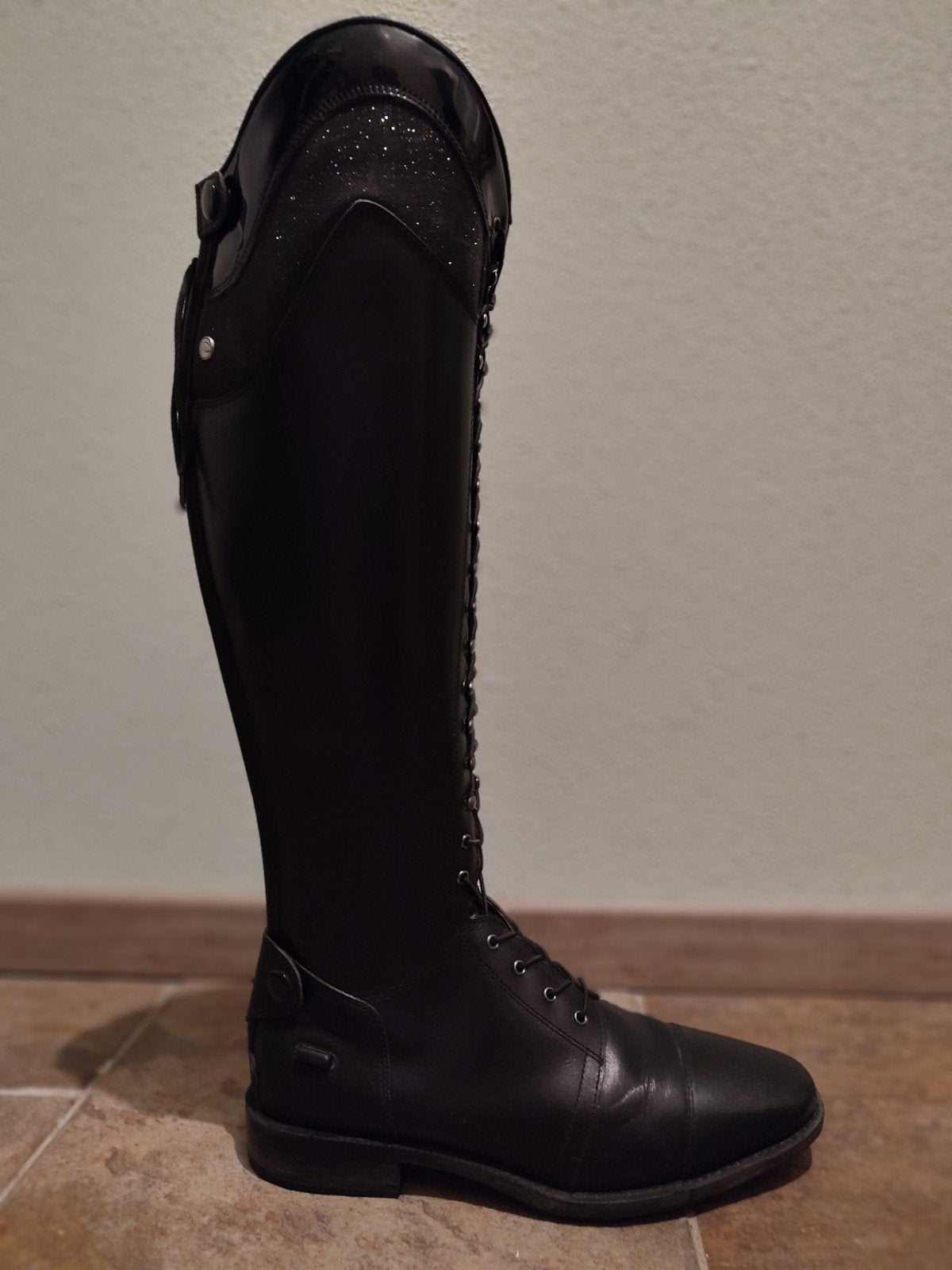 HKM Rijlaarzen Beatrice Zwart, Kleding | Dames, Schoenen, Zwart, Overige typen, Nieuw, Ophalen of Verzenden