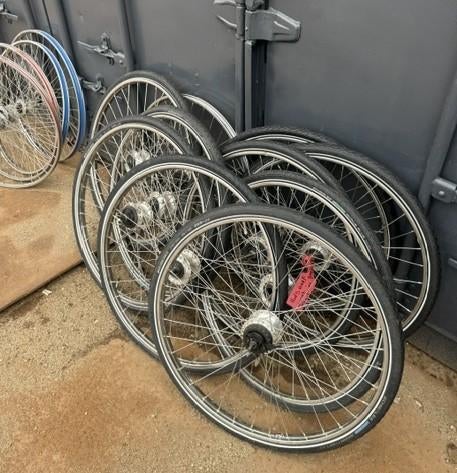 30 stuks Van Schothorst RVS velgen 22x622, Ophalen of Verzenden, Zo goed als nieuw, Wiel, Overige materialen