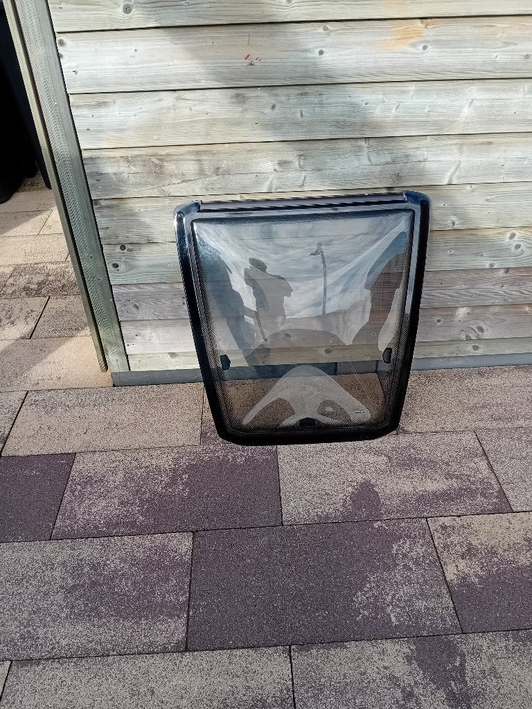 Caravan raam, Ophalen, Gebruikt