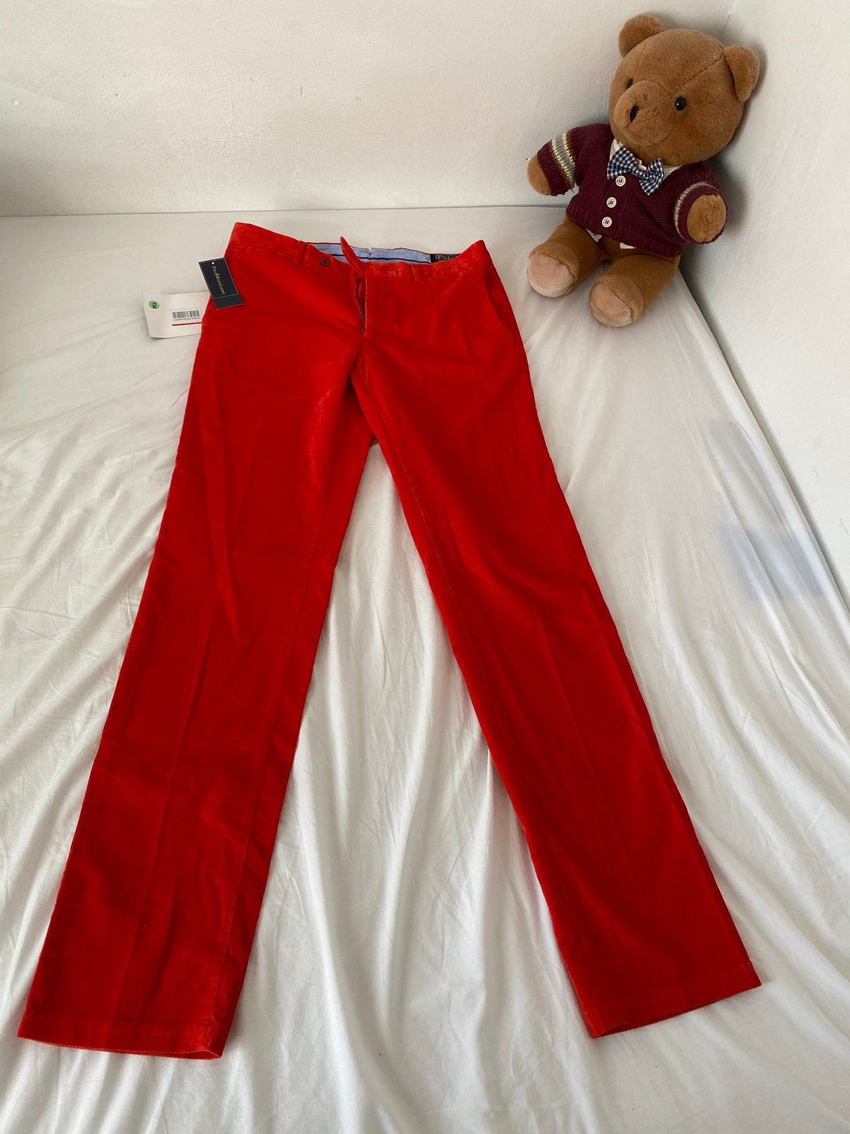 Nieuwe Polo Ralph Lauren corduroy chino, Maat 48/50 (M), Ralph Lauren, Nieuw, Ophalen of Verzenden