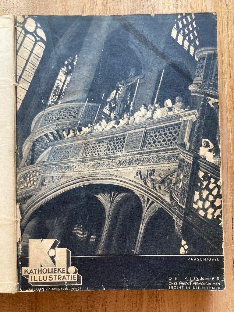 De Katholieke Illustratie gebundeld oud weekblad familieblad, Boeken, Tijdschriften en Kranten, Ophalen of Verzenden, Gelezen