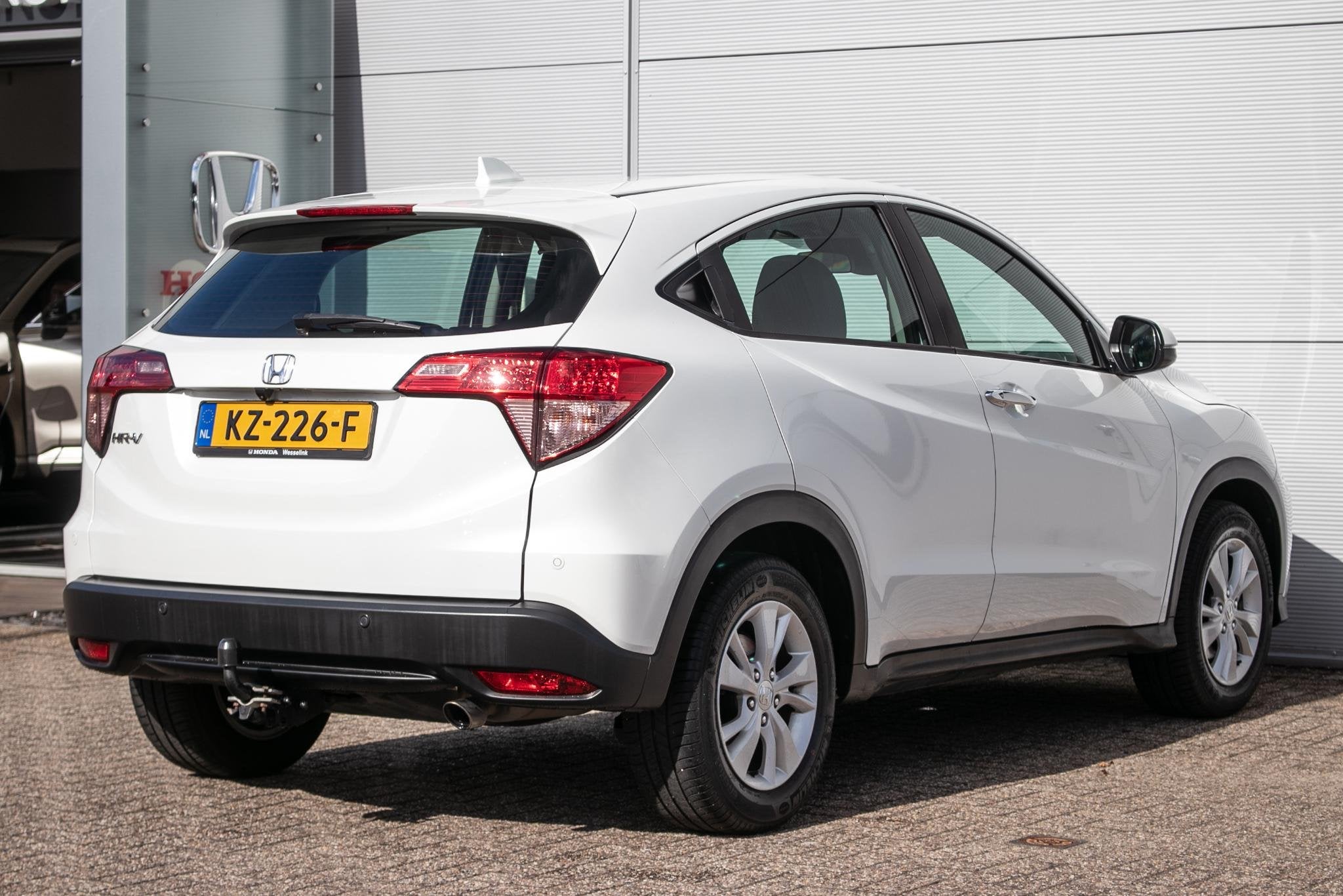 Honda HR-V 1.5 i-VTEC Elegance - Dealerond. | Cruise | Stoel, Auto's, Stof, Euro 6, Wit, Origineel Nederlands
