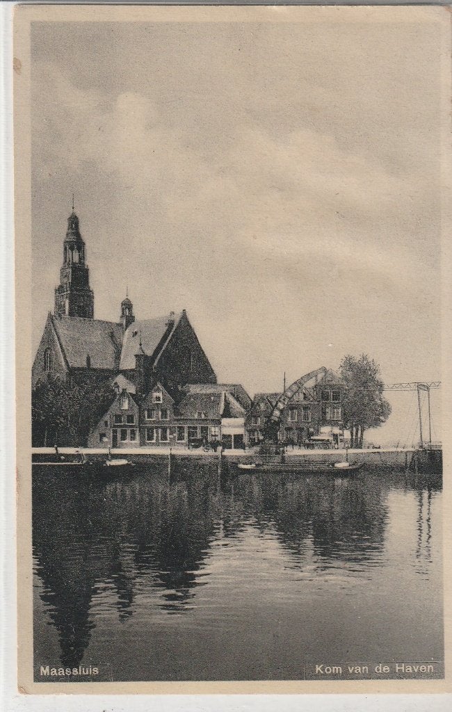 Maassluis, Verzenden, 1940 tot 1960, Gelopen, Zuid-Holland