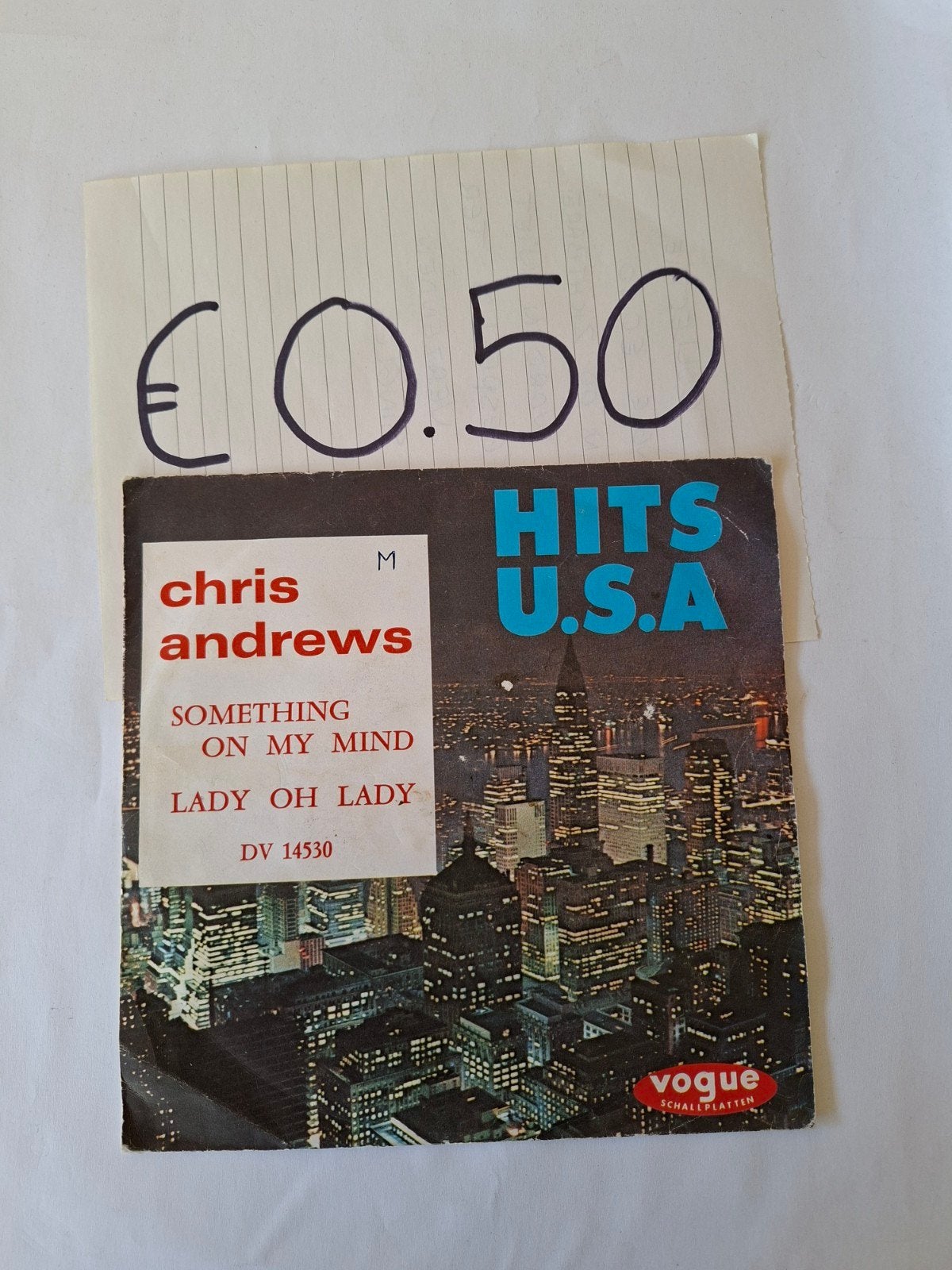 Chris Andrews, Cd's en Dvd's, Vinyl Singles, Ophalen of Verzenden, Gebruikt, 7 inch, Pop