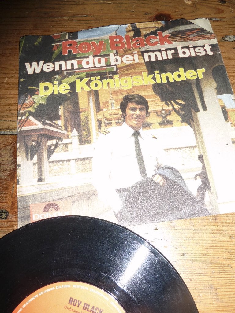 ROY BLACK Wenn Du Bei Mir Bist - Die Königskinder 1970, Cd's en Dvd's, Vinyl Singles, Zo goed als nieuw, Pop, Ophalen of Verzenden