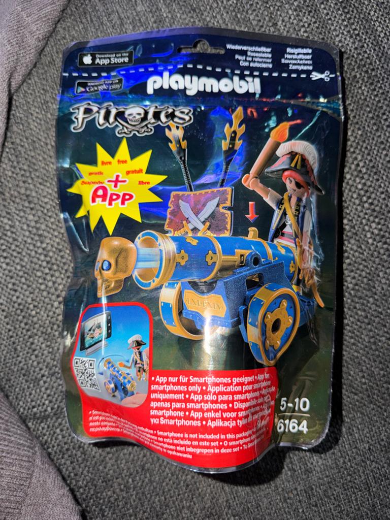 Playmobil Pirates Kanon met Piraat (Nieuw in verpakking), Ophalen of Verzenden, Nieuw, Complete set