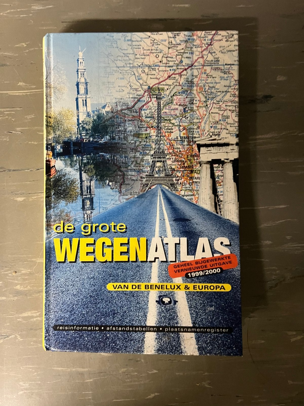 De Grote Wegenatlas Benelux & Europa 1999/2000, Boeken, Gelezen, Overige atlassen, 1800 tot 2000, Europa Overig