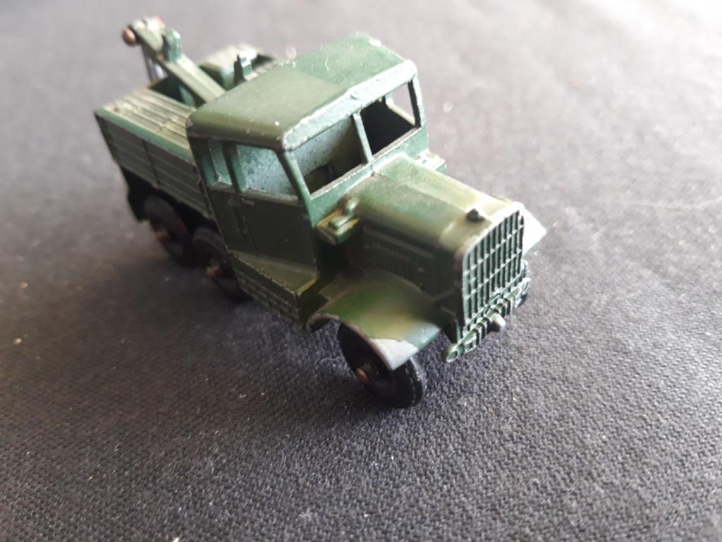 Matchbox Lesney No 64 – Scammell takelwagen militair, Ophalen of Verzenden, Gebruikt, Bus of Vrachtwagen