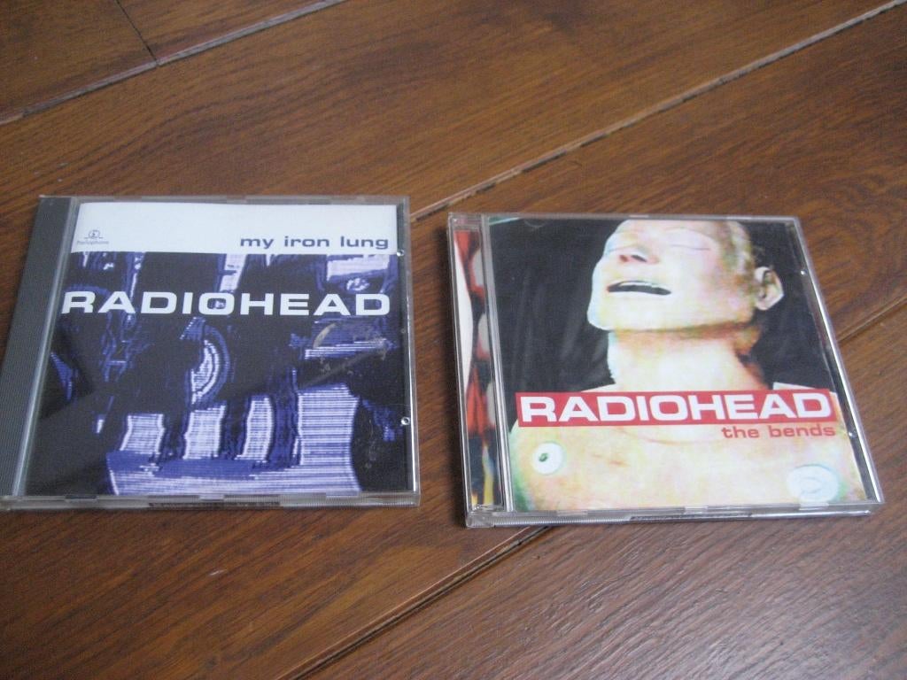 Radiohead albums 3x, Cd's en Dvd's, Cd's | Rock, Ophalen of Verzenden, Zo goed als nieuw, Poprock