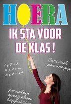 Hoera ik sta voor de klas, Boeken, Ophalen of Verzenden, Zo goed als nieuw