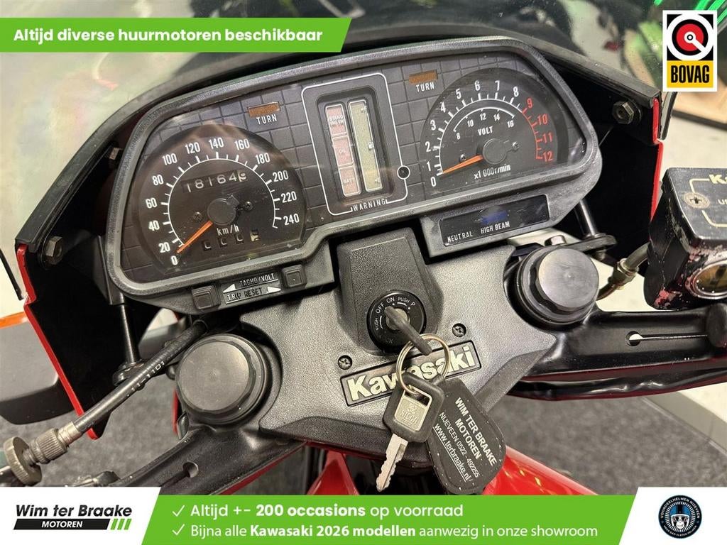 Kawasaki GPZ 1100 B INJECTION (bj 1982) 18,164 km, Motoren, Motoren | Kawasaki, 4 cilinders, Motorrijbewijs A, Bedrijf, Onbekend