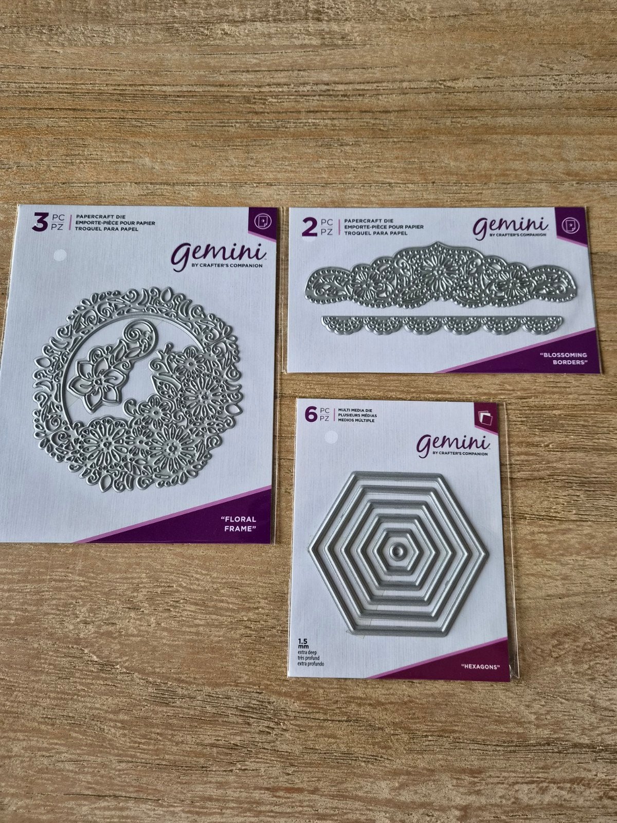 Gemini snijmallen voor knutselen en kaarten maken, Zilver, Nieuw, Geschikt voor karton, Overige merken
