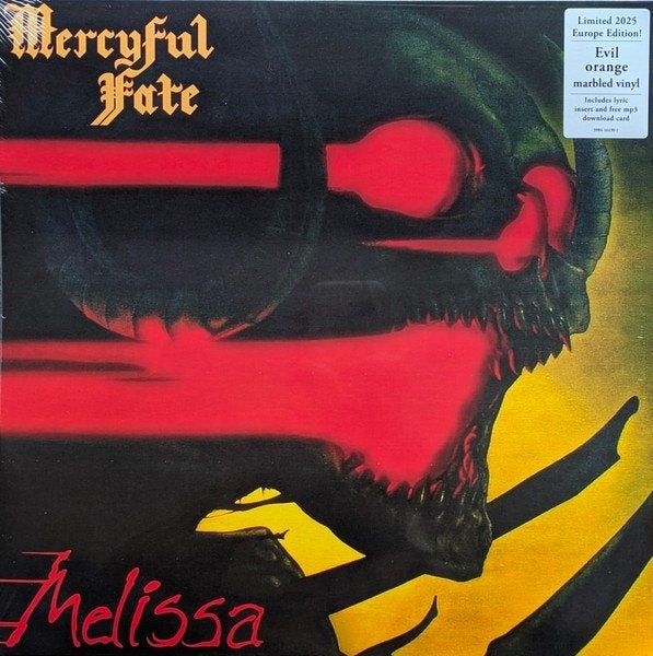 Mercyful Fate - Melissa (Limited 2025 Europe Edition), Limited edition, Verzenden, Nieuw in verpakking, 12 inch