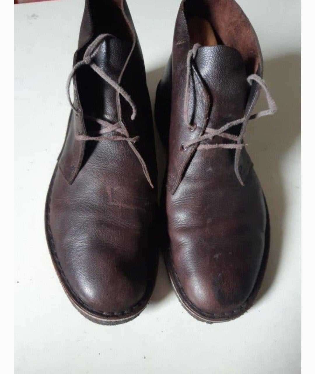 clarks  uk 9.5 eu 44, Ophalen of Verzenden, Gedragen, Bruin
